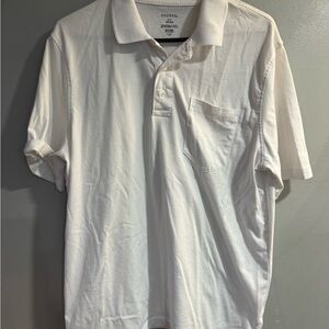 George Classic White Polo Shirt